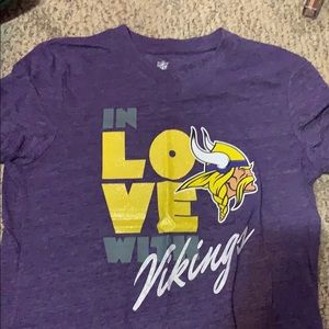 Purple Vikings shirt